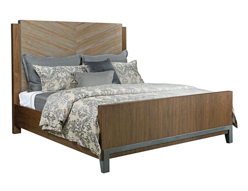 CHEVRON MAPLE KING BED PACKAGE
