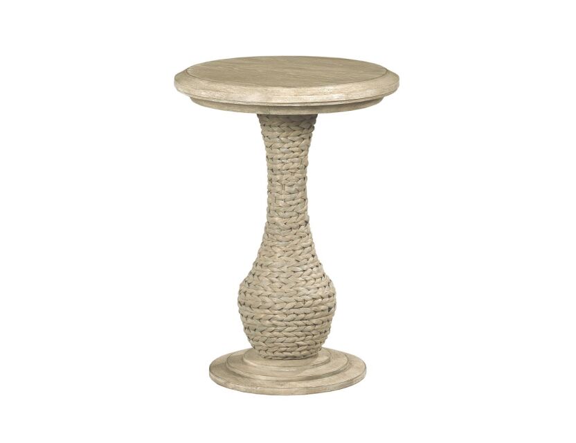 BISCAYNE ROUND END TABLE