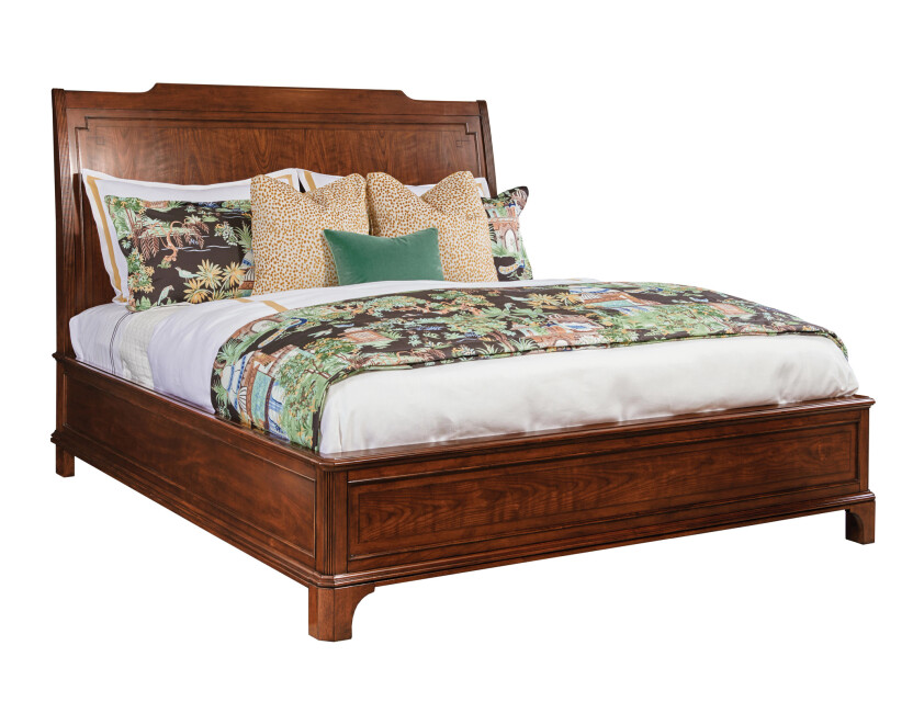 HELMUTH KING SLEIGH BED - COMPLETE